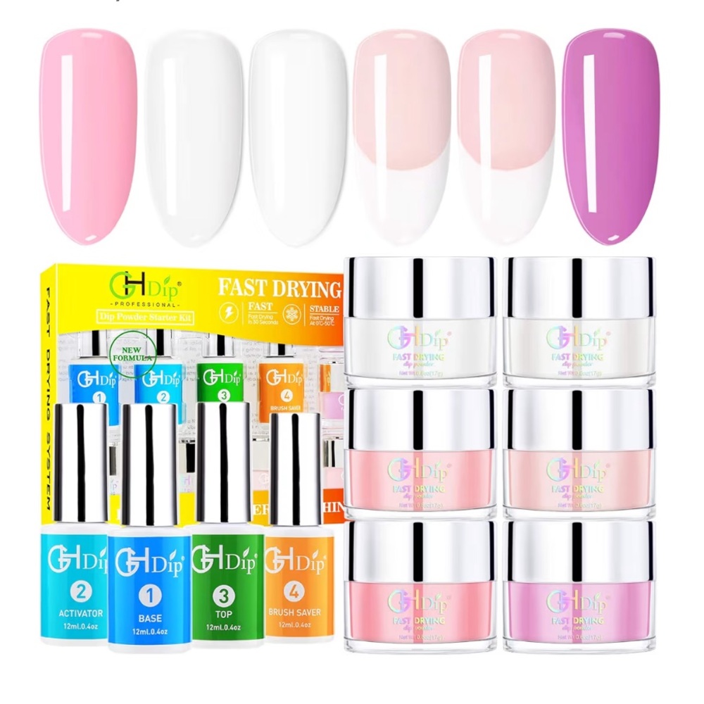 Dip Powder Nail Kit Acrylic Nail Dip Powder Kit